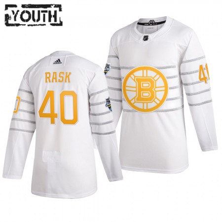Boston Bruins Tuukka Rask 40 Wit Adidas 2020 NHL All-Star Authentic Shirt - Kinderen